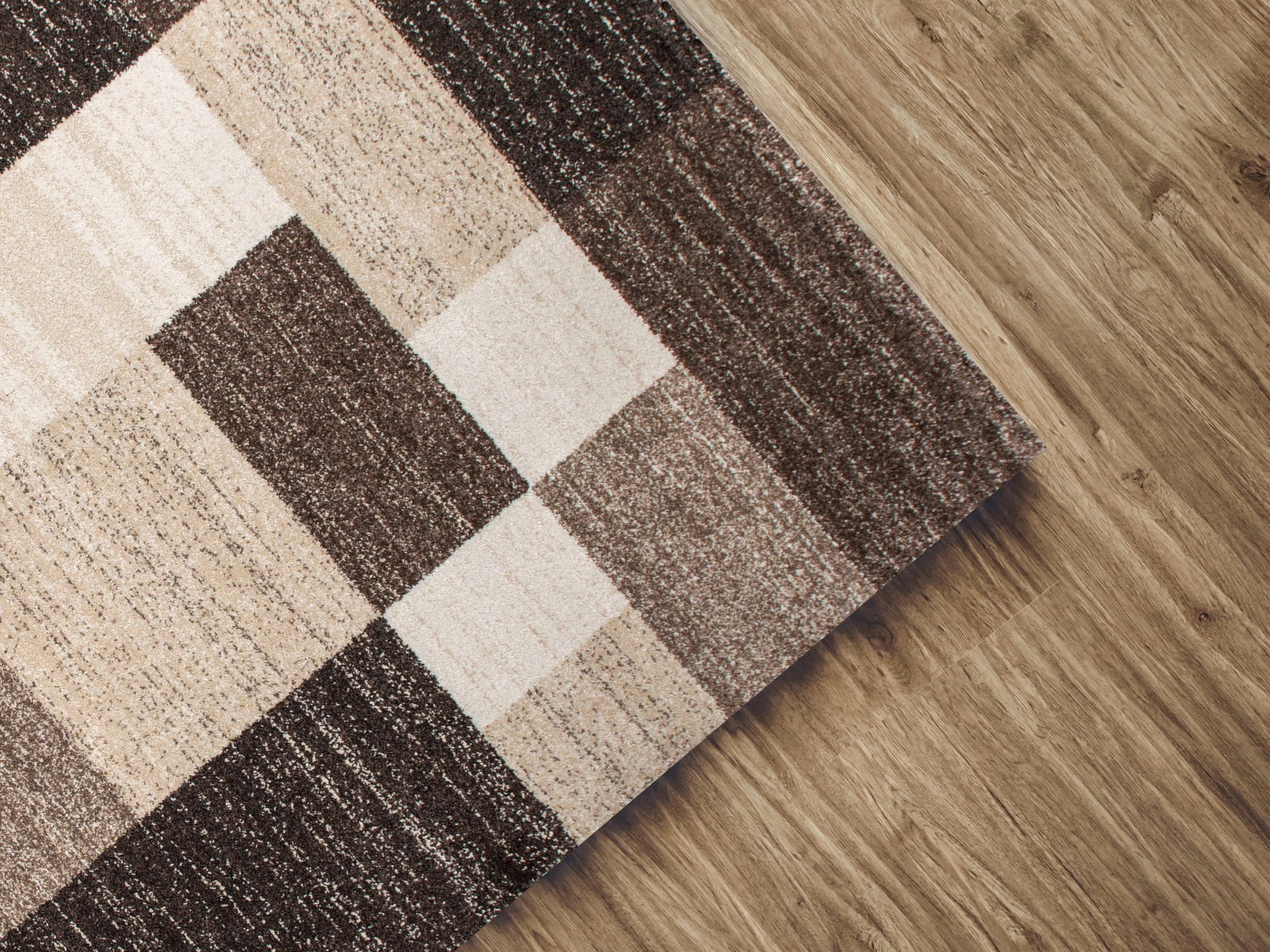 Lagos moderner Hochflorteppich