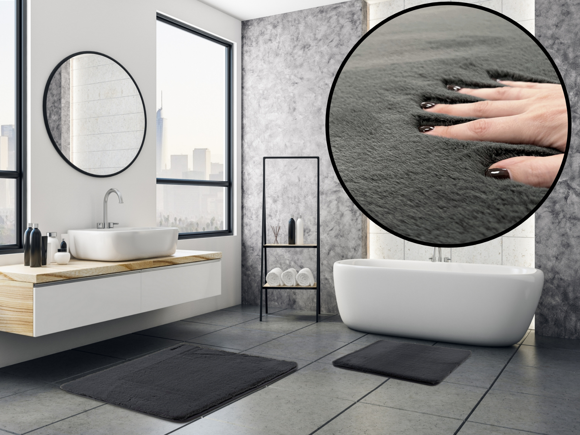 Comfort Badematte Fluffy