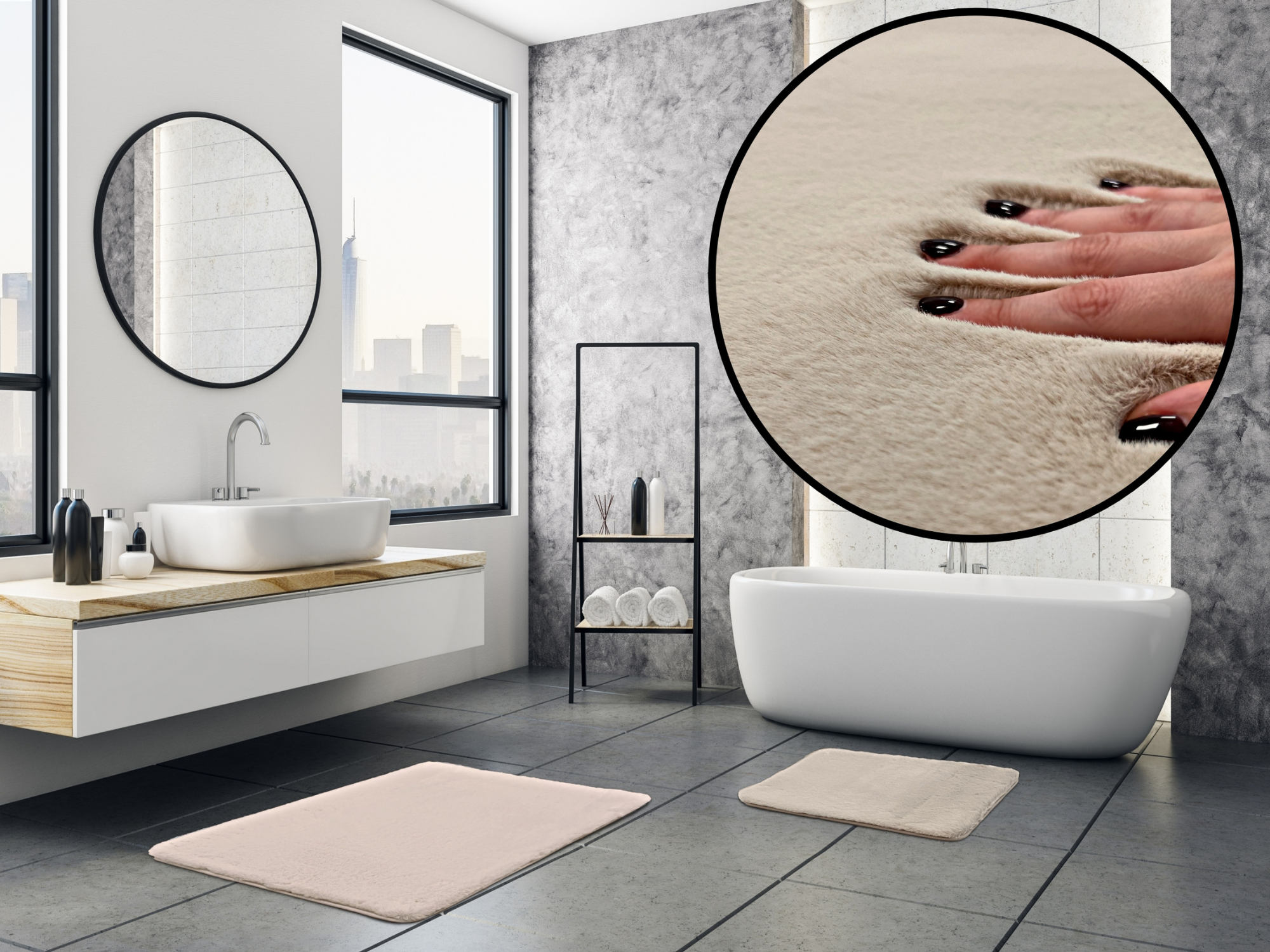 Comfort Badematte Fluffy