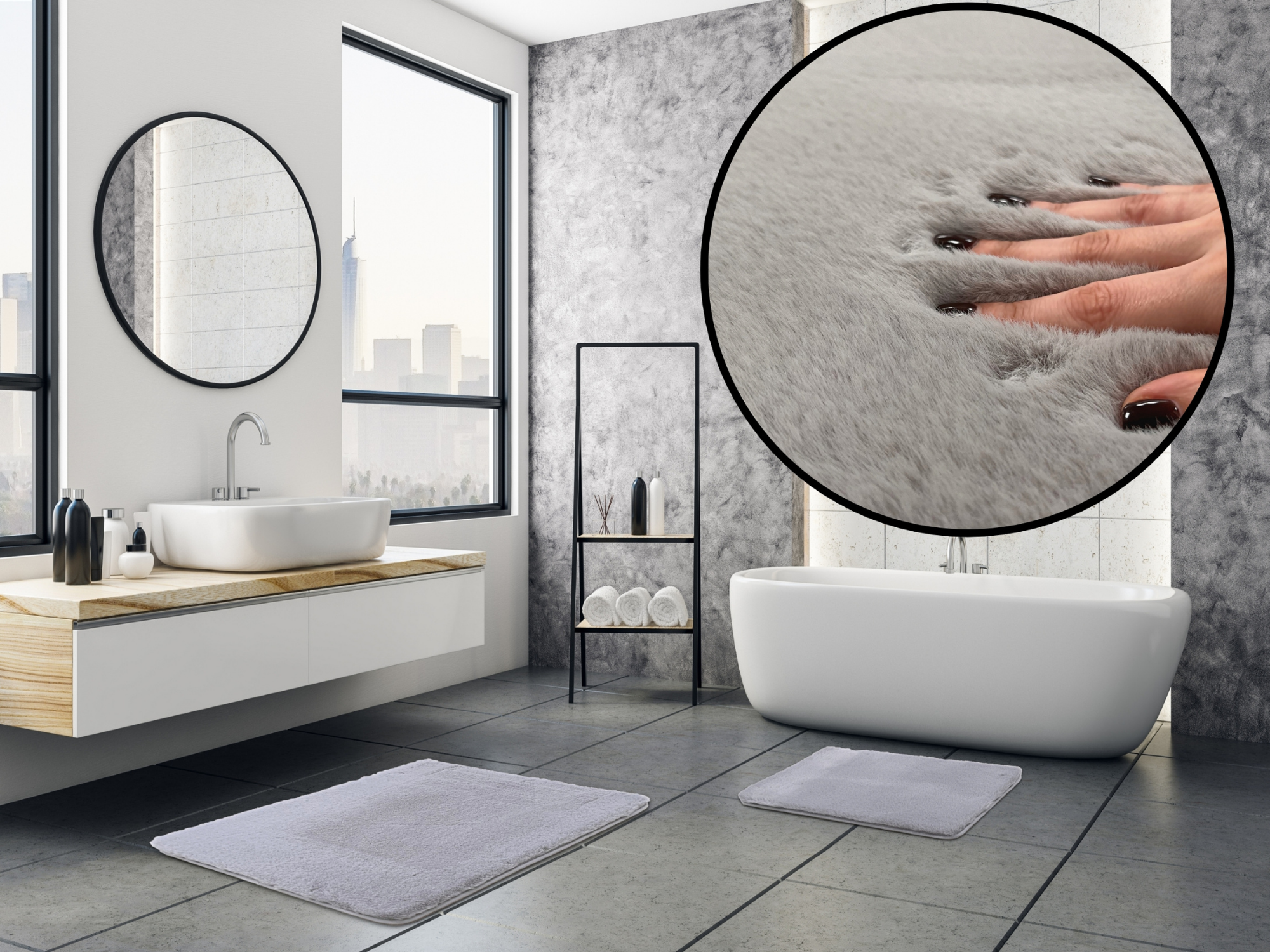 Comfort Badematte Fluffy