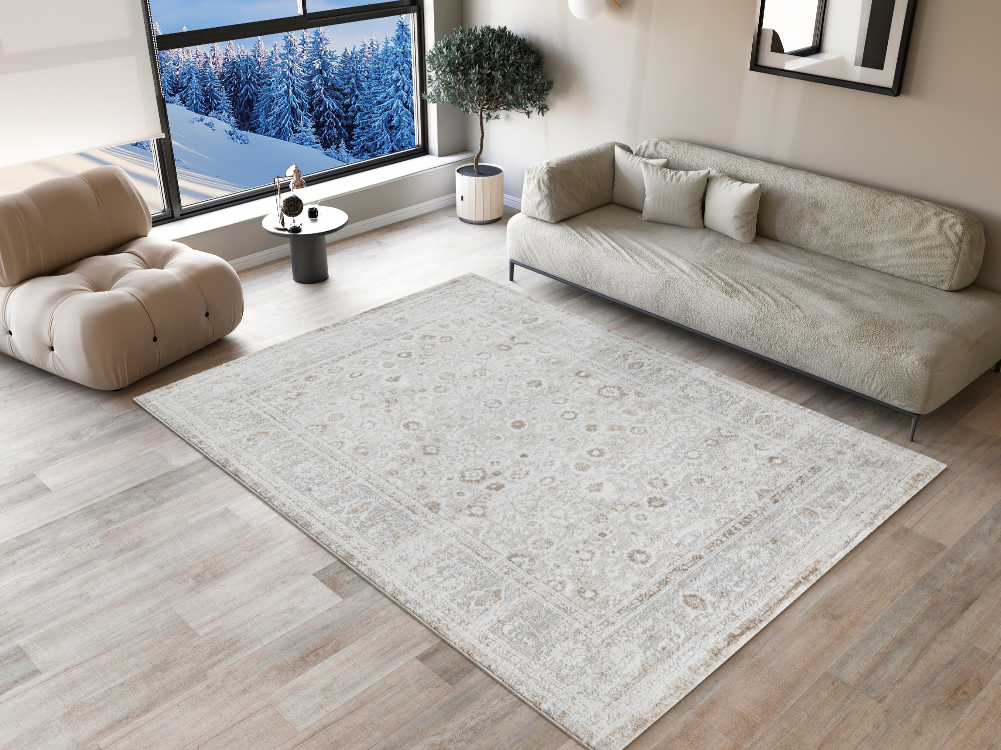 Nisa Kurzflorteppich – Klassisches Design & Orientalisches Muster