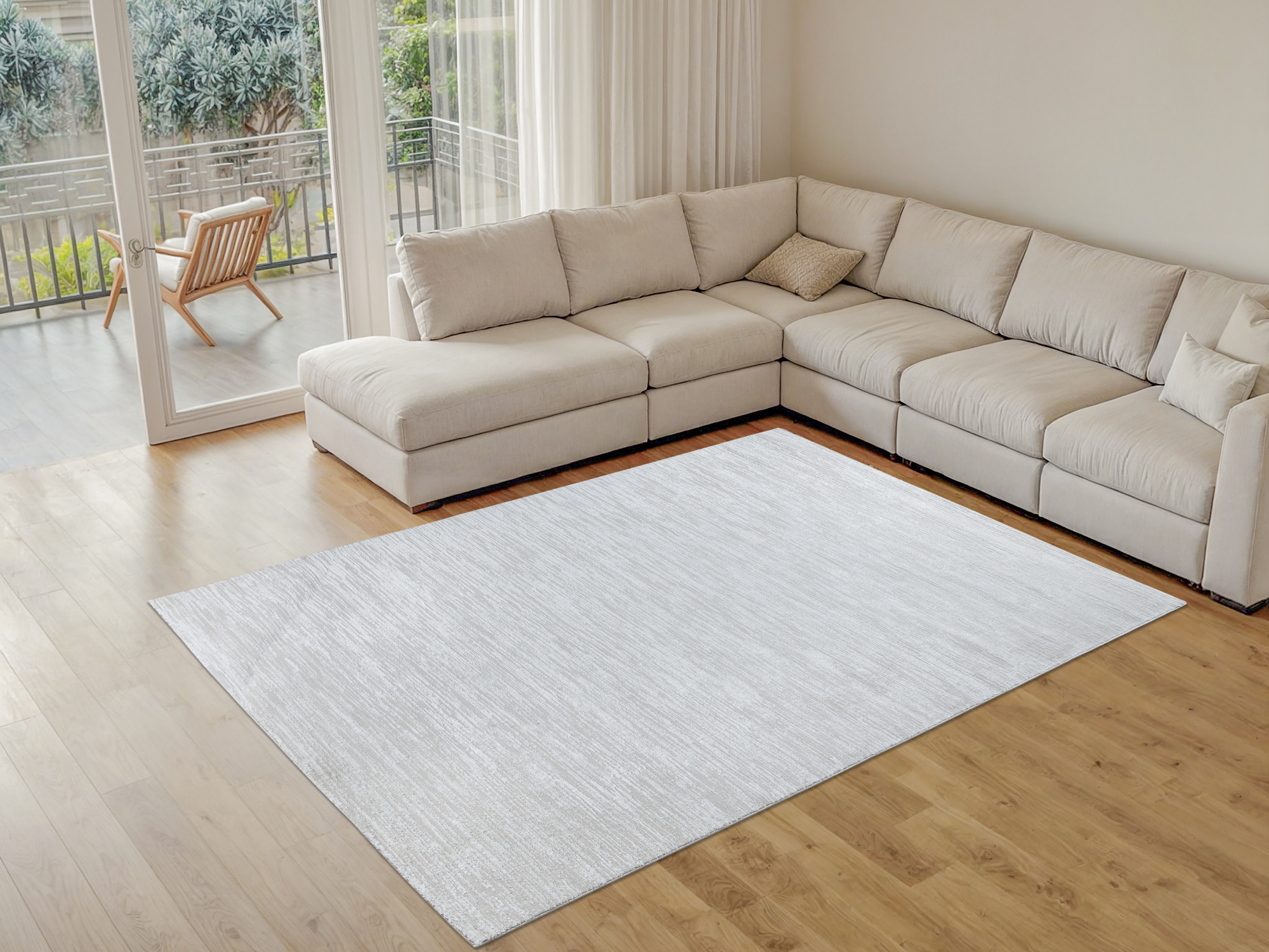 Tirana Minimalist Kurzflorteppich