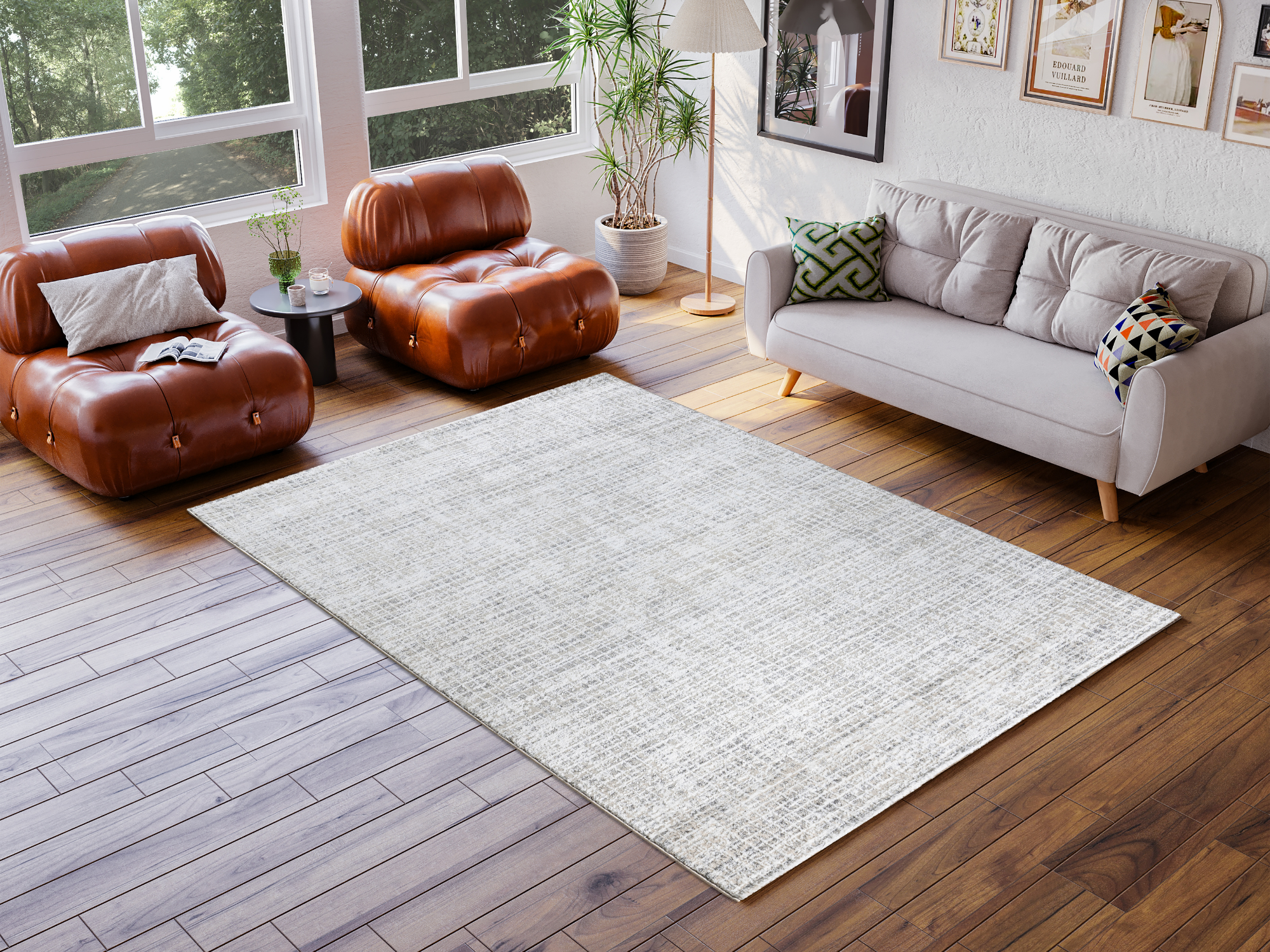 Firenze Kurzflorteppich – Minimalistisch, Elegant & Pflegeleicht