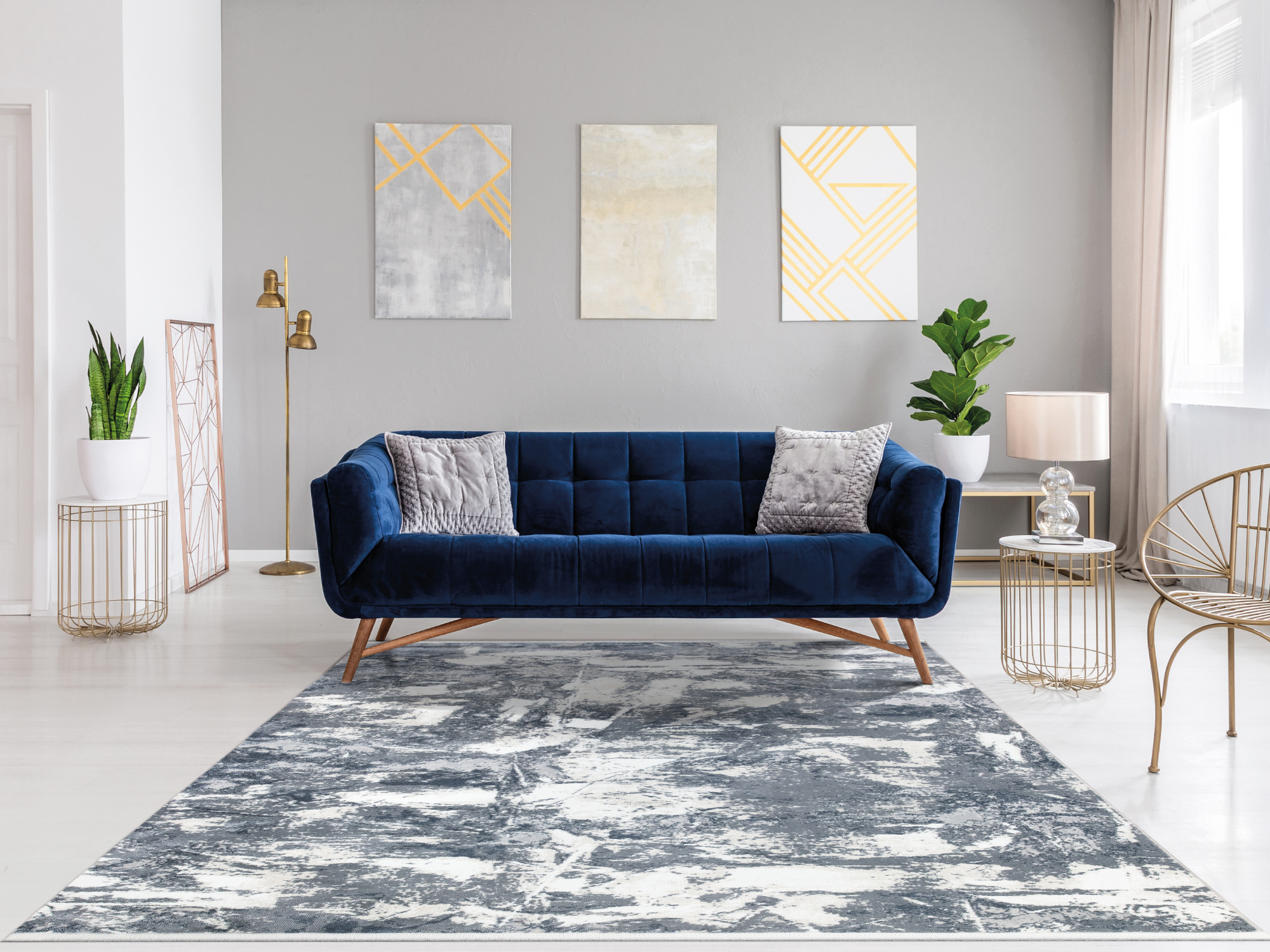 Bangkok Kurzflorteppich - Modernes Design