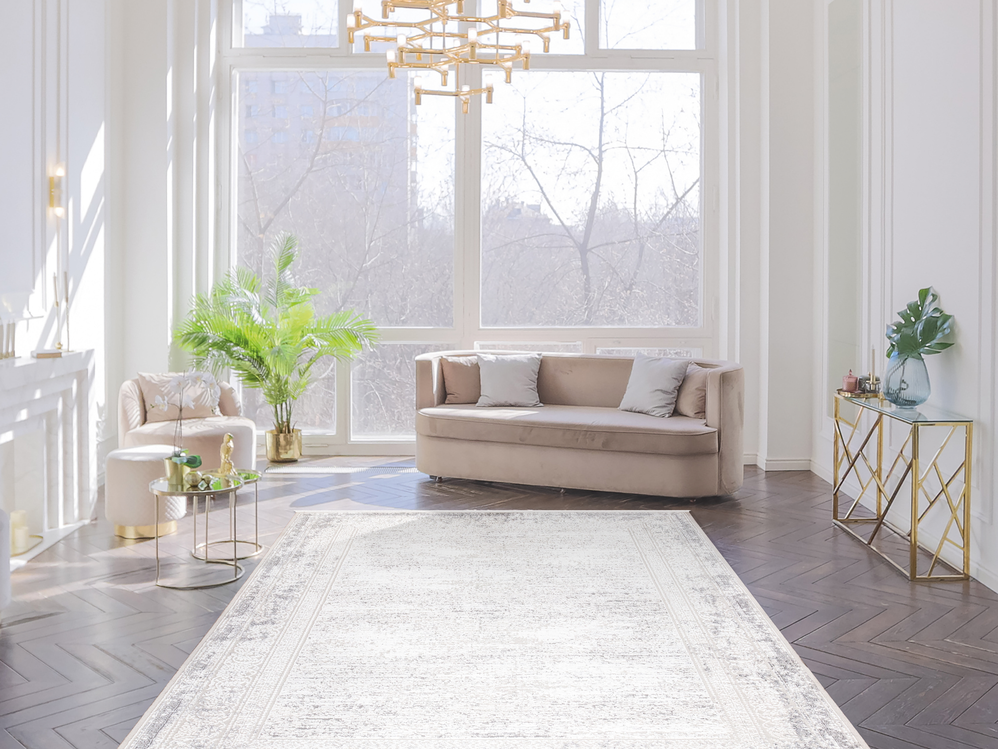 Moderner Teppich Vlora