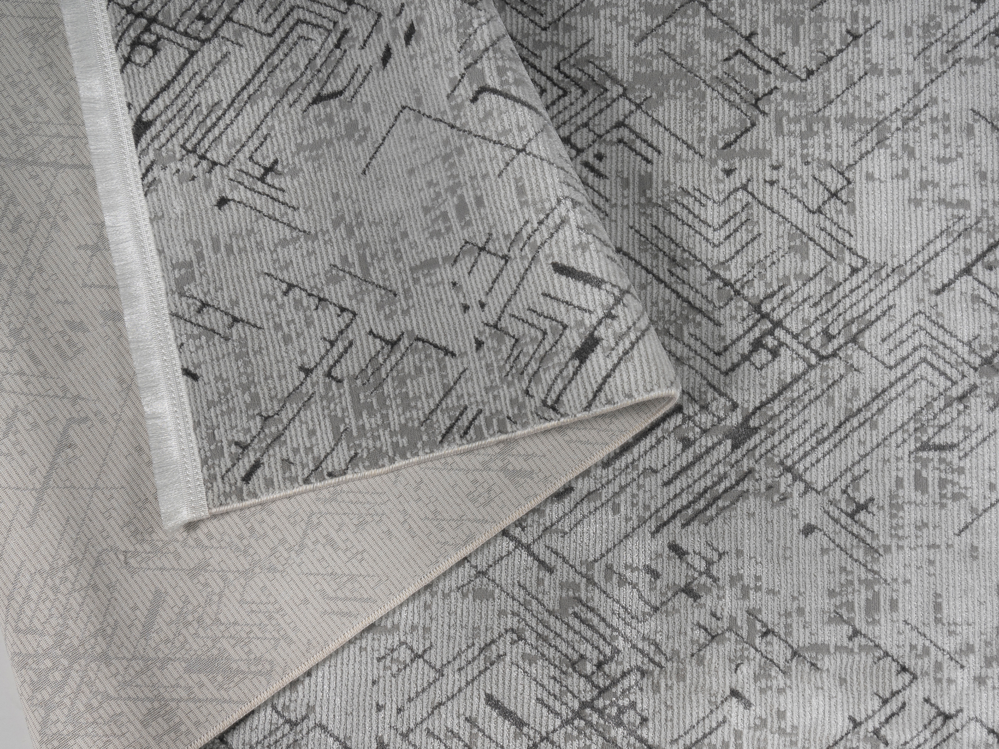 Shiraz Kurzflorteppich – Modernes Geometrisches Design