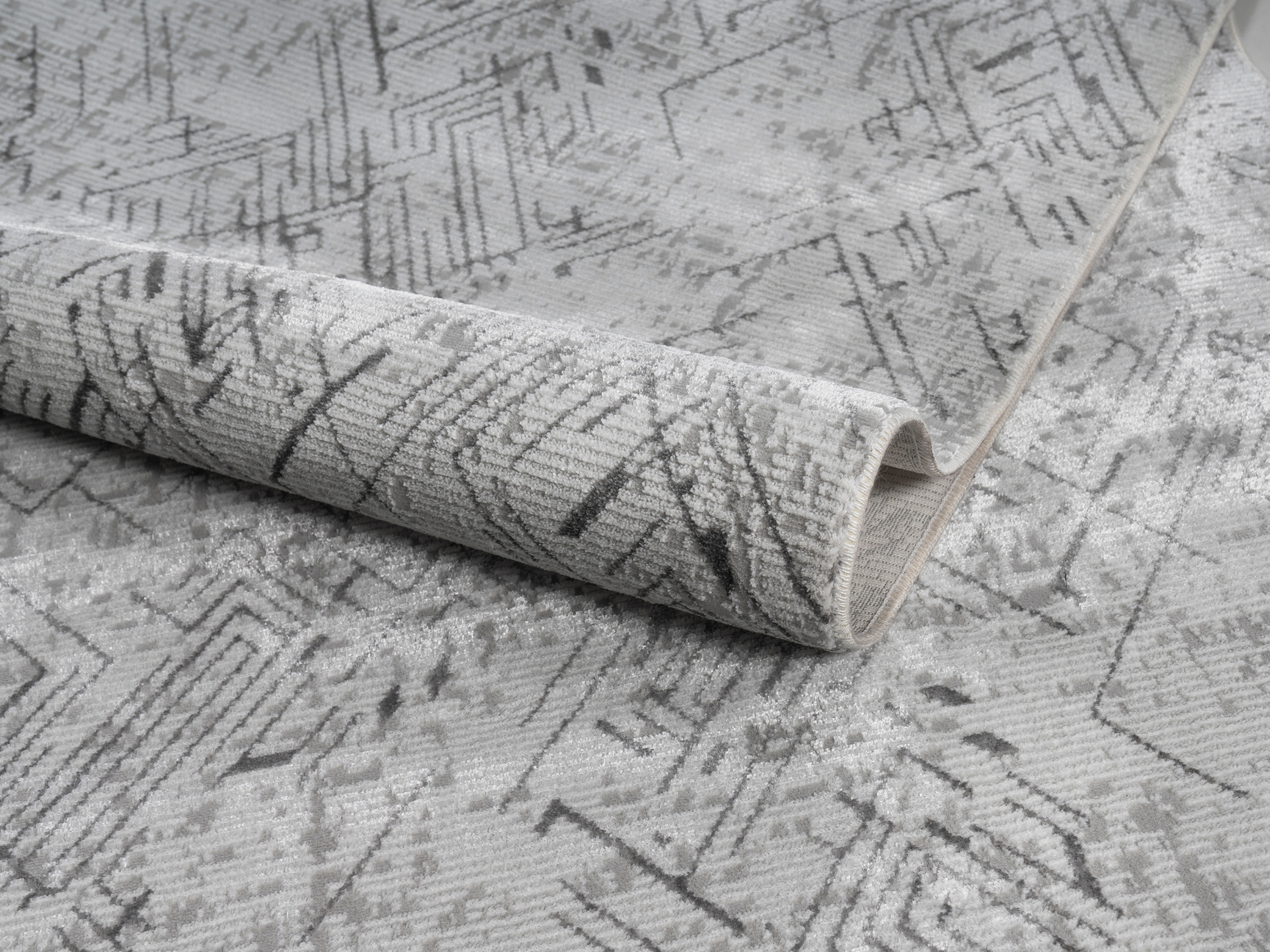 Shiraz Kurzflorteppich – Modernes Geometrisches Design