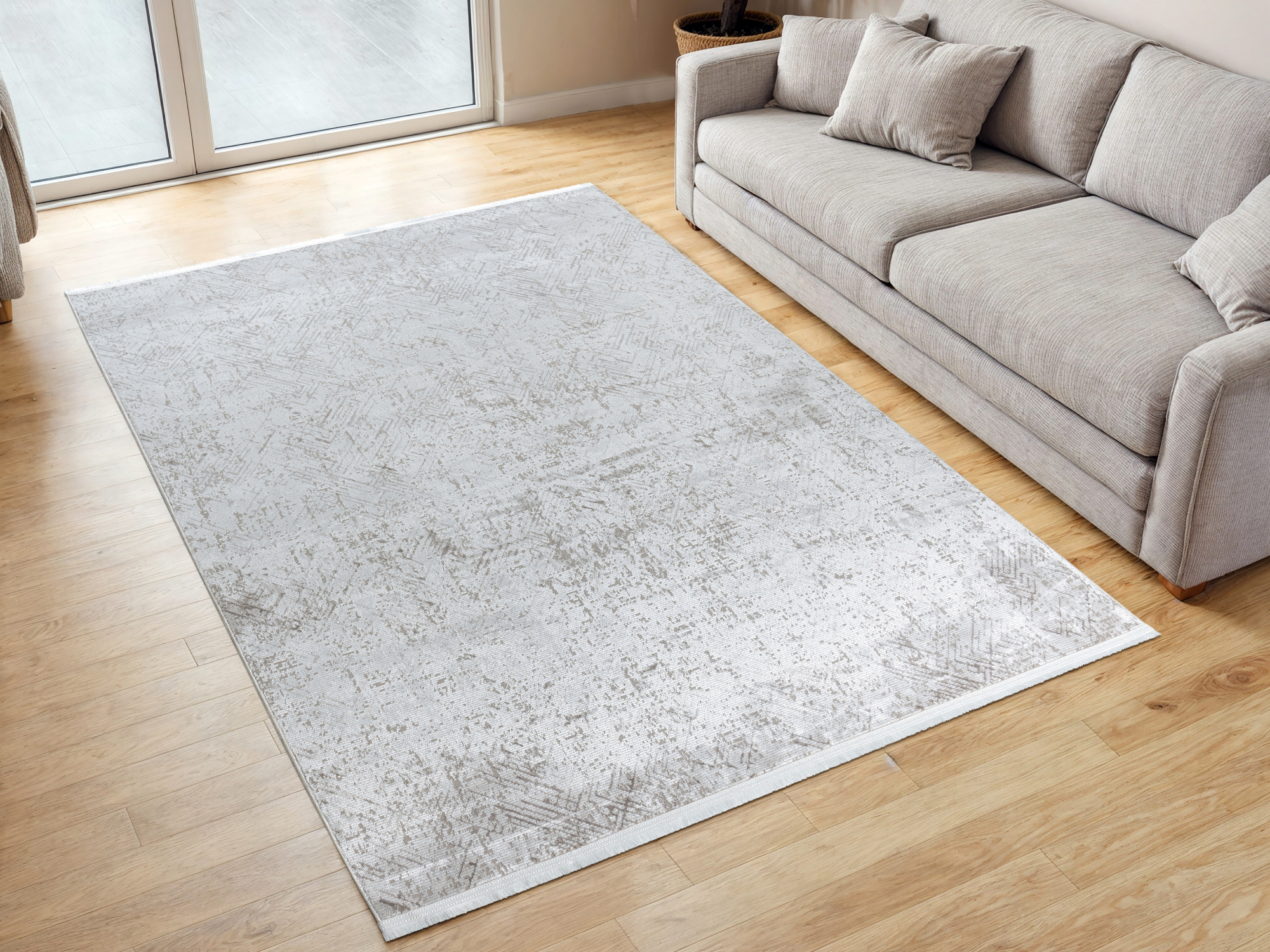 Shiraz Kurzflorteppich – Modernes Geometrisches Design