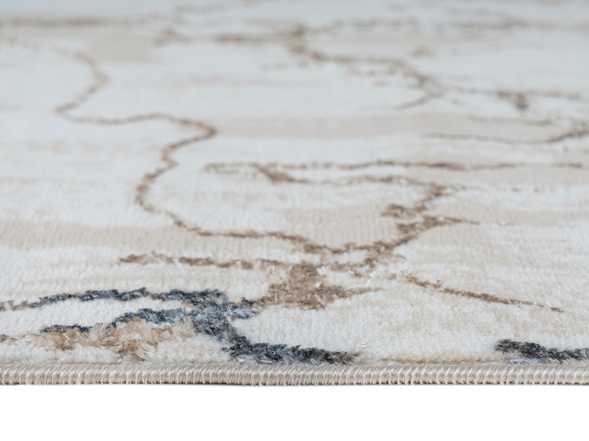 Shannon Kurzflorteppich – Marmor Design