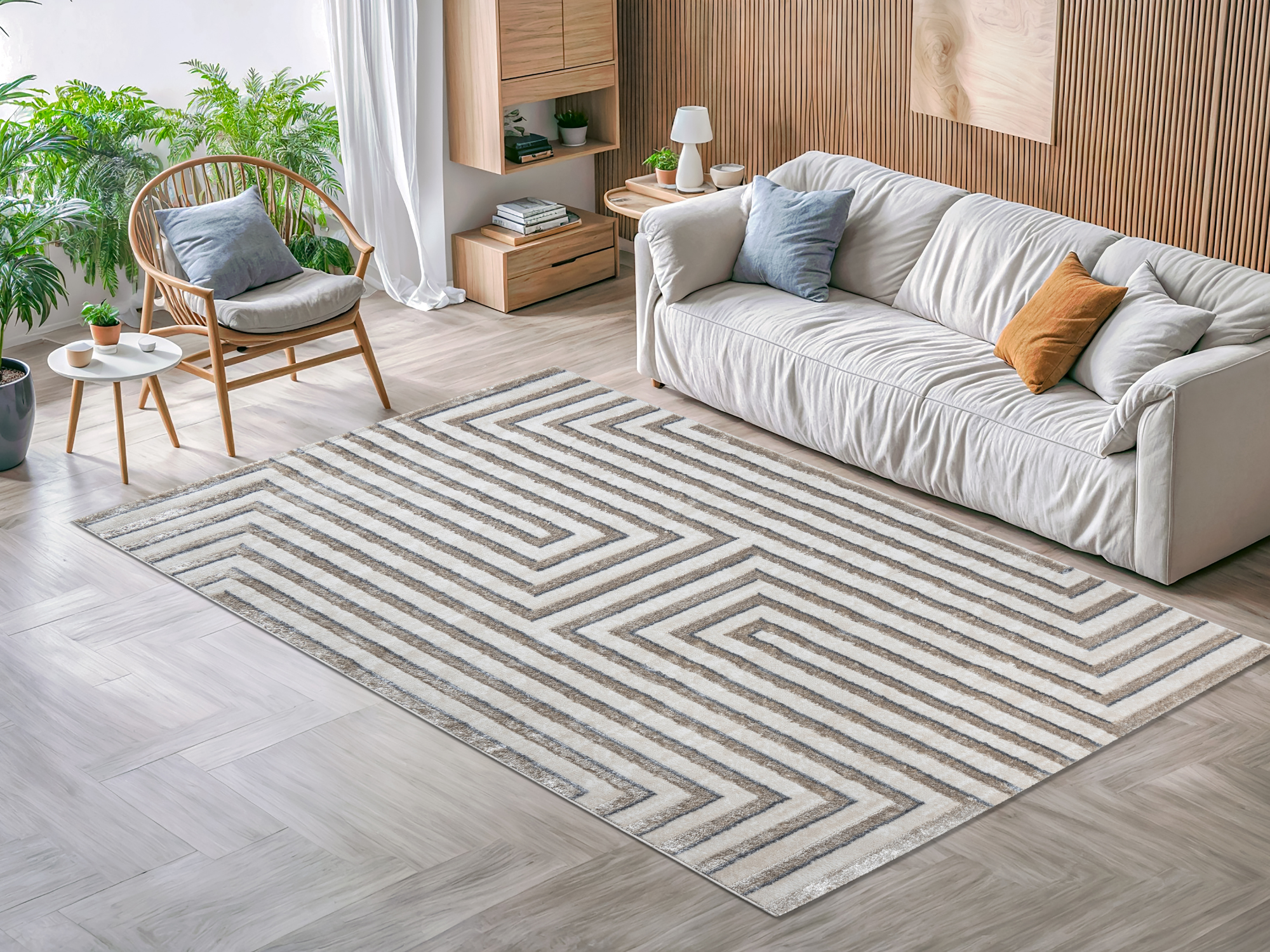 Nador Moderner Kurzflorteppich