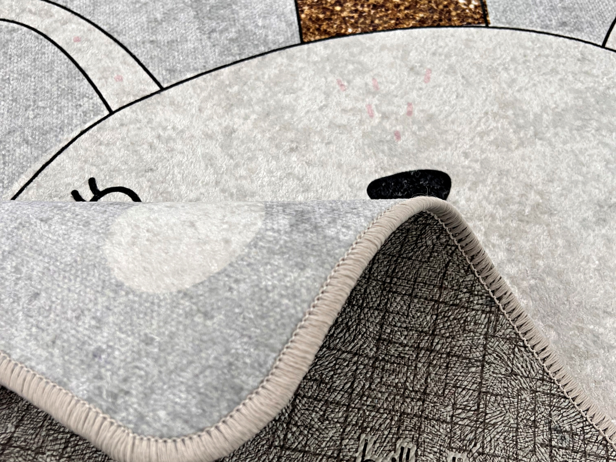 Häschen Cozy Waschbarer Teppich