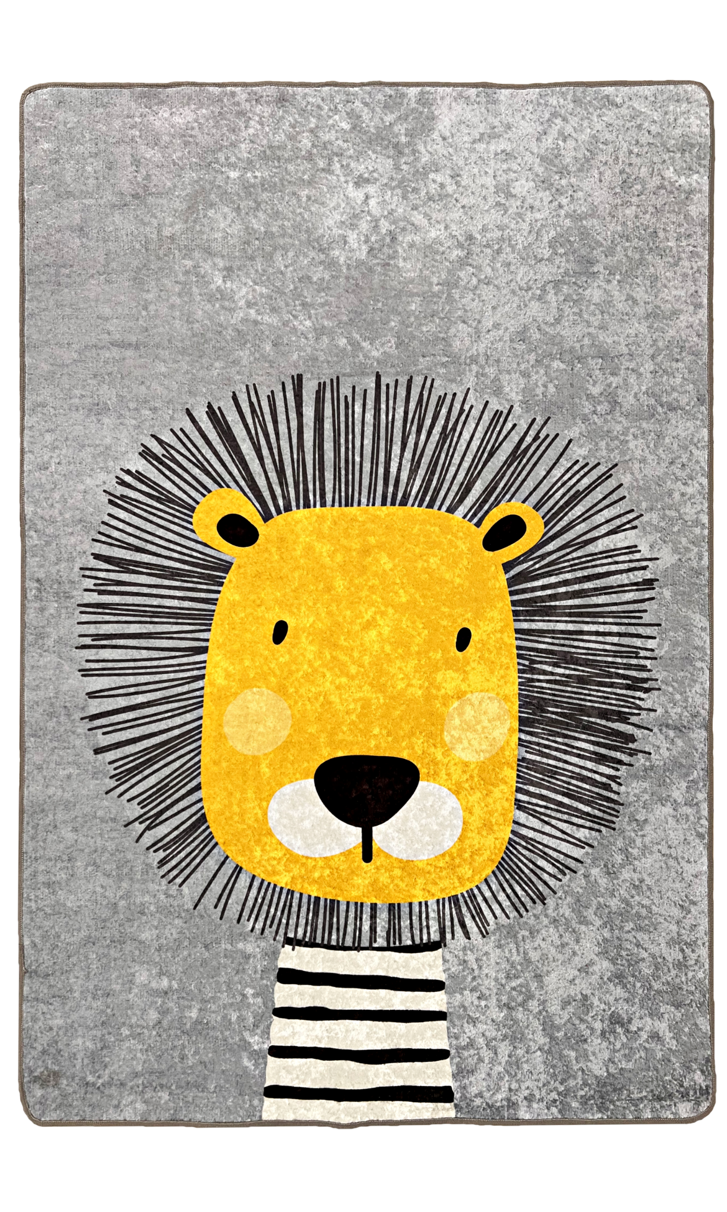 Kinderteppich Löwe Waschbar