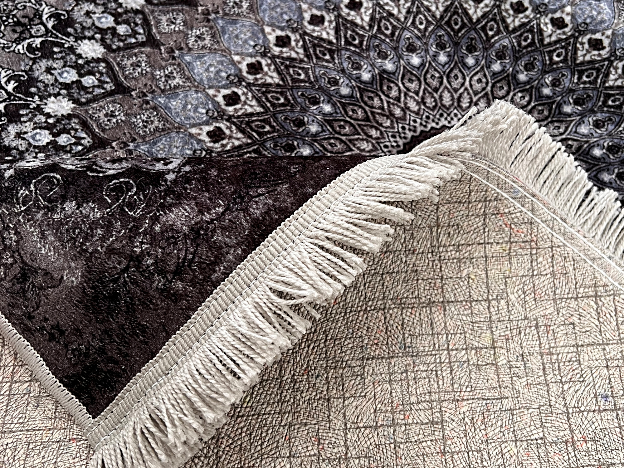 Perge Waschbarer Vintage Teppich