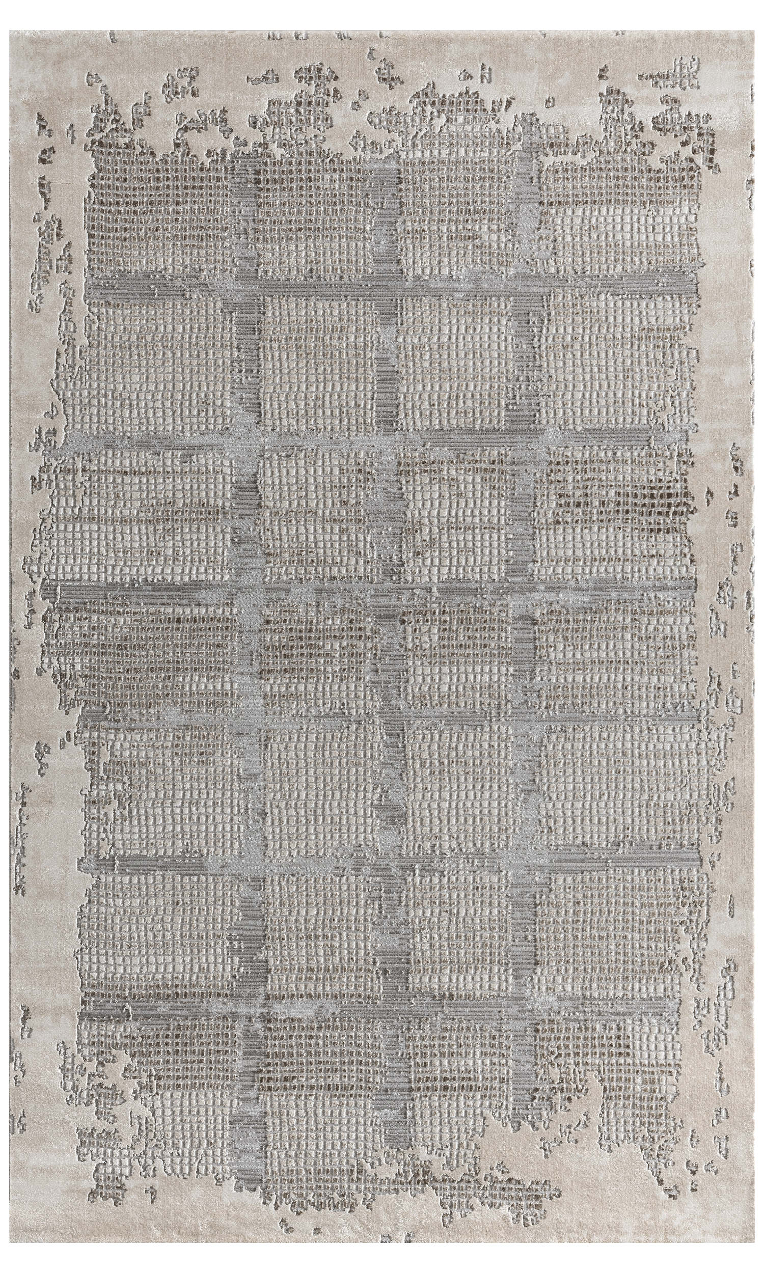 Neapel Kurzflorteppich – Karomuster & Modernes Design