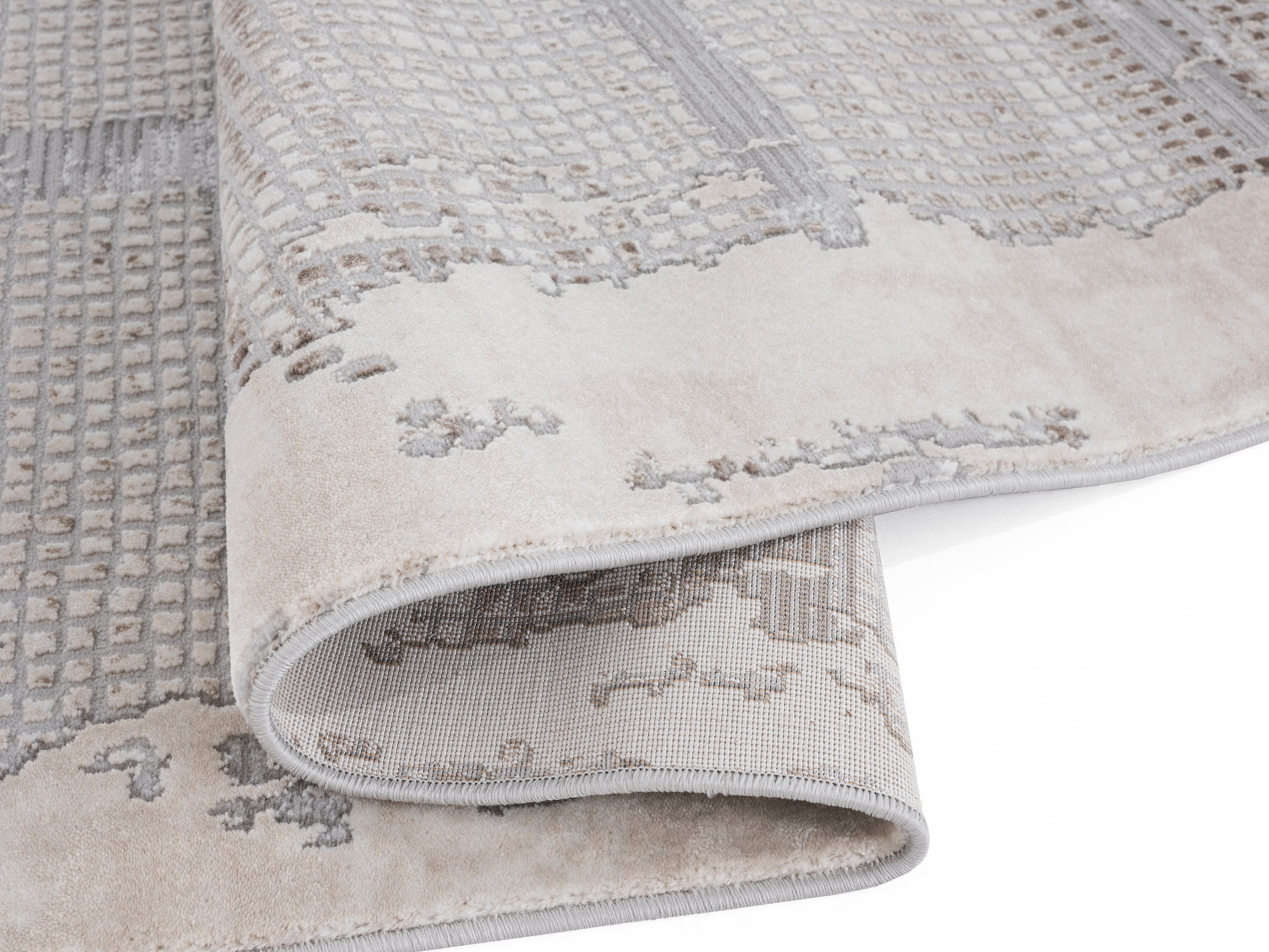 Neapel Kurzflorteppich – Karomuster & Modernes Design