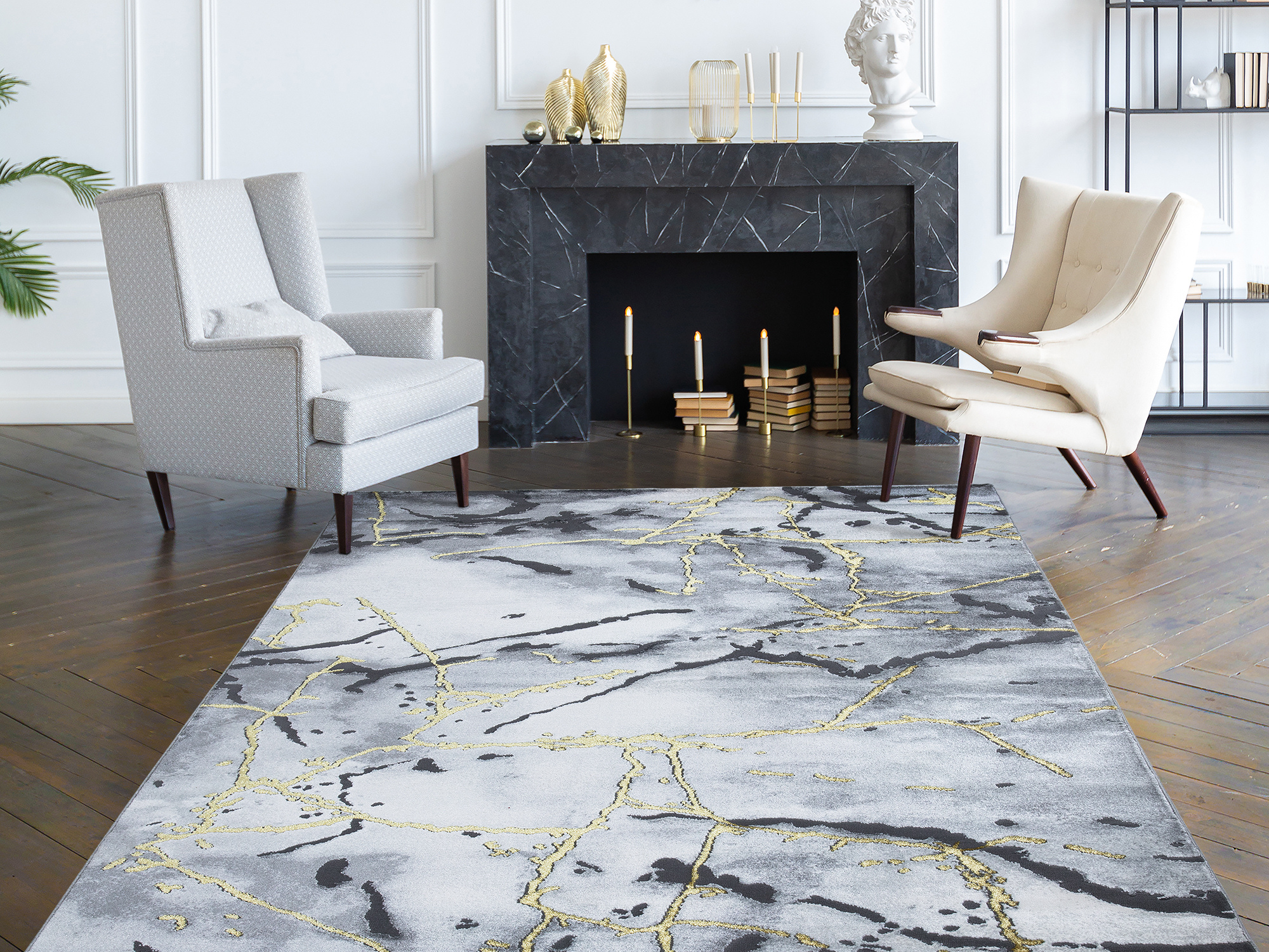 Los Angeles Rechteckiger Teppich - Komfortables & Modernes Design