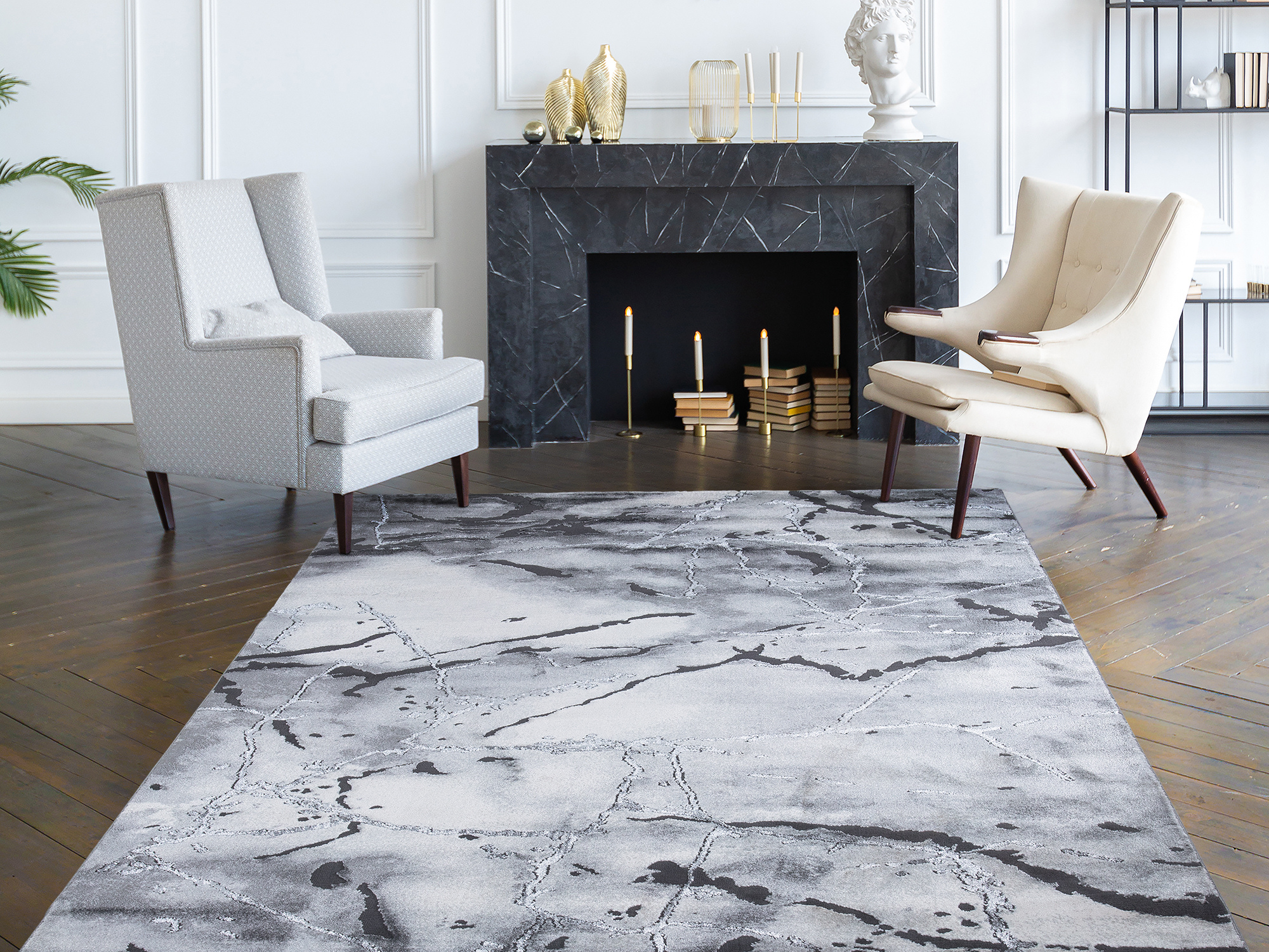 Los Angeles Rechteckiger Teppich - Komfortables & Modernes Design