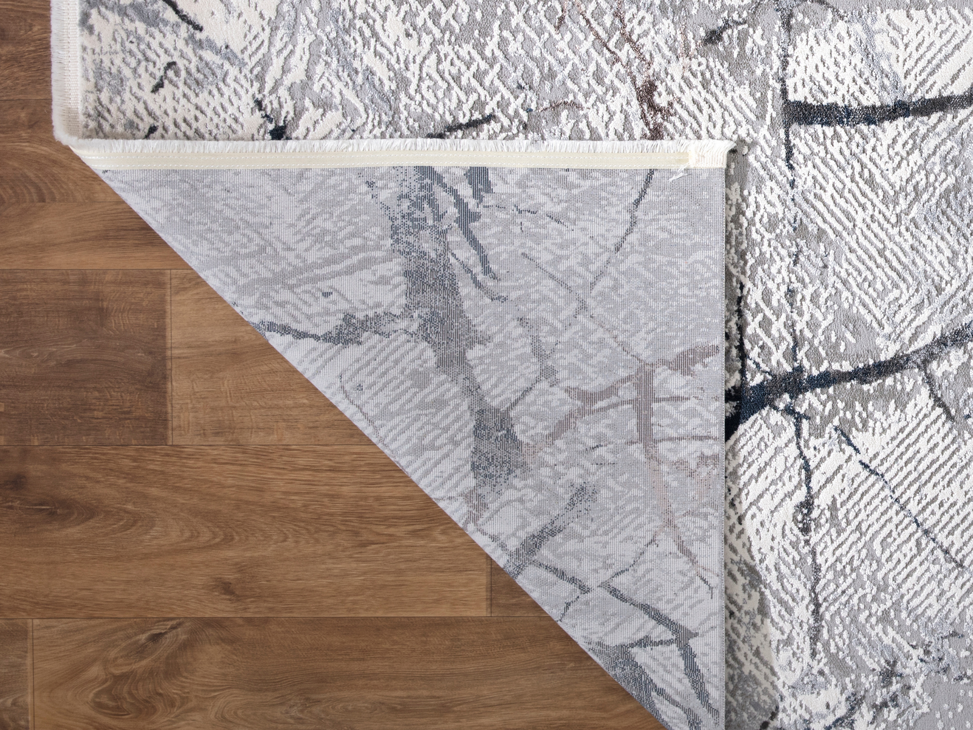 Rom Marmor gemusterter Vintage Kurzflorteppich