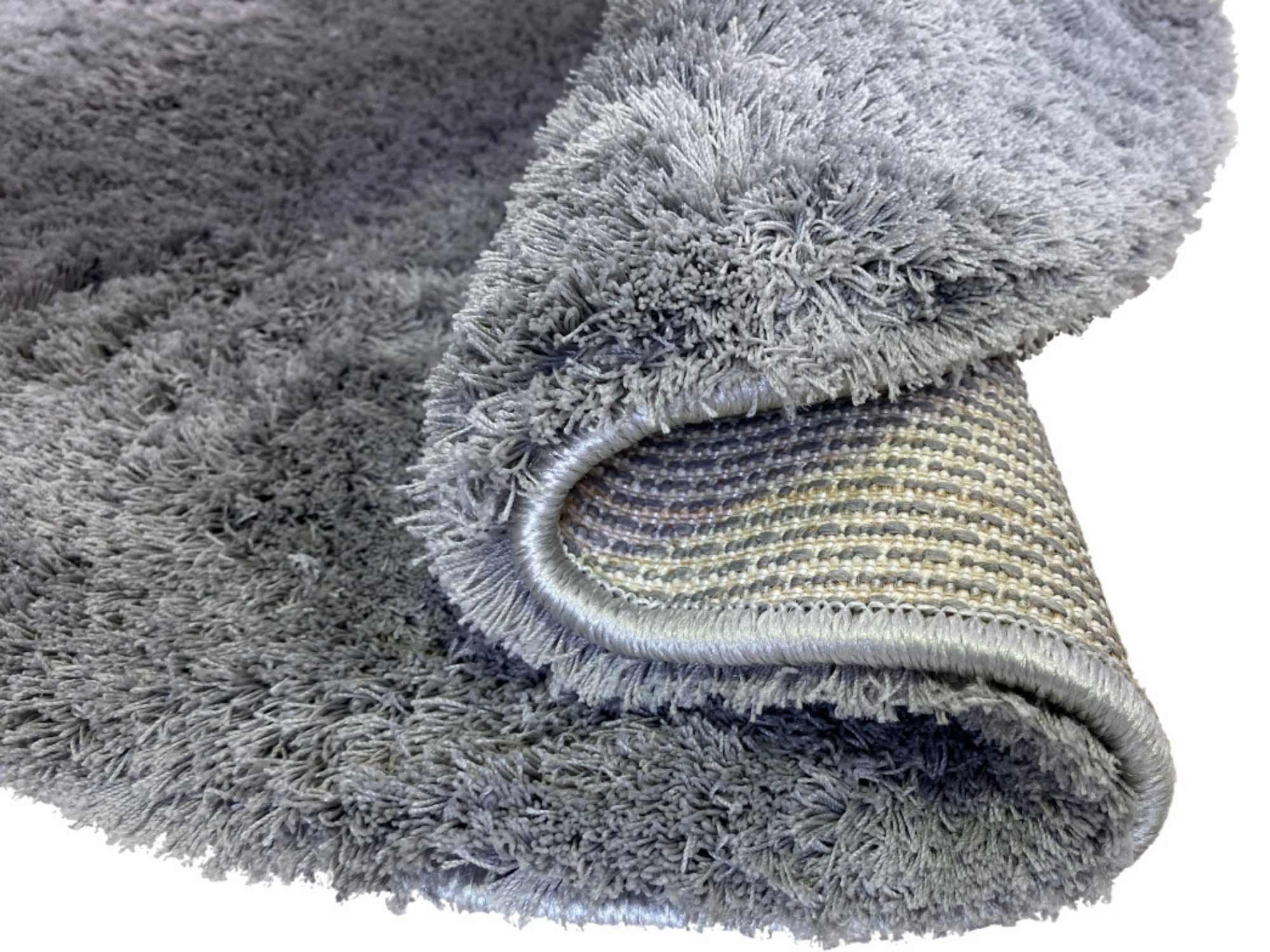 Malaga Shaggy Teppich – Flauschig & Gemütlich Rund