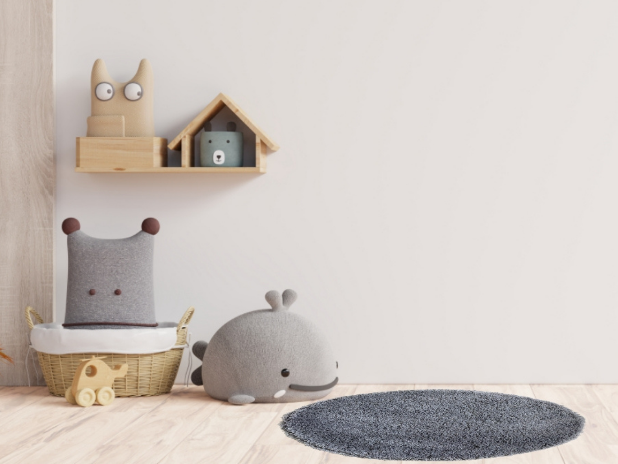 Malaga Shaggy Teppich – Flauschig & Gemütlich Rund