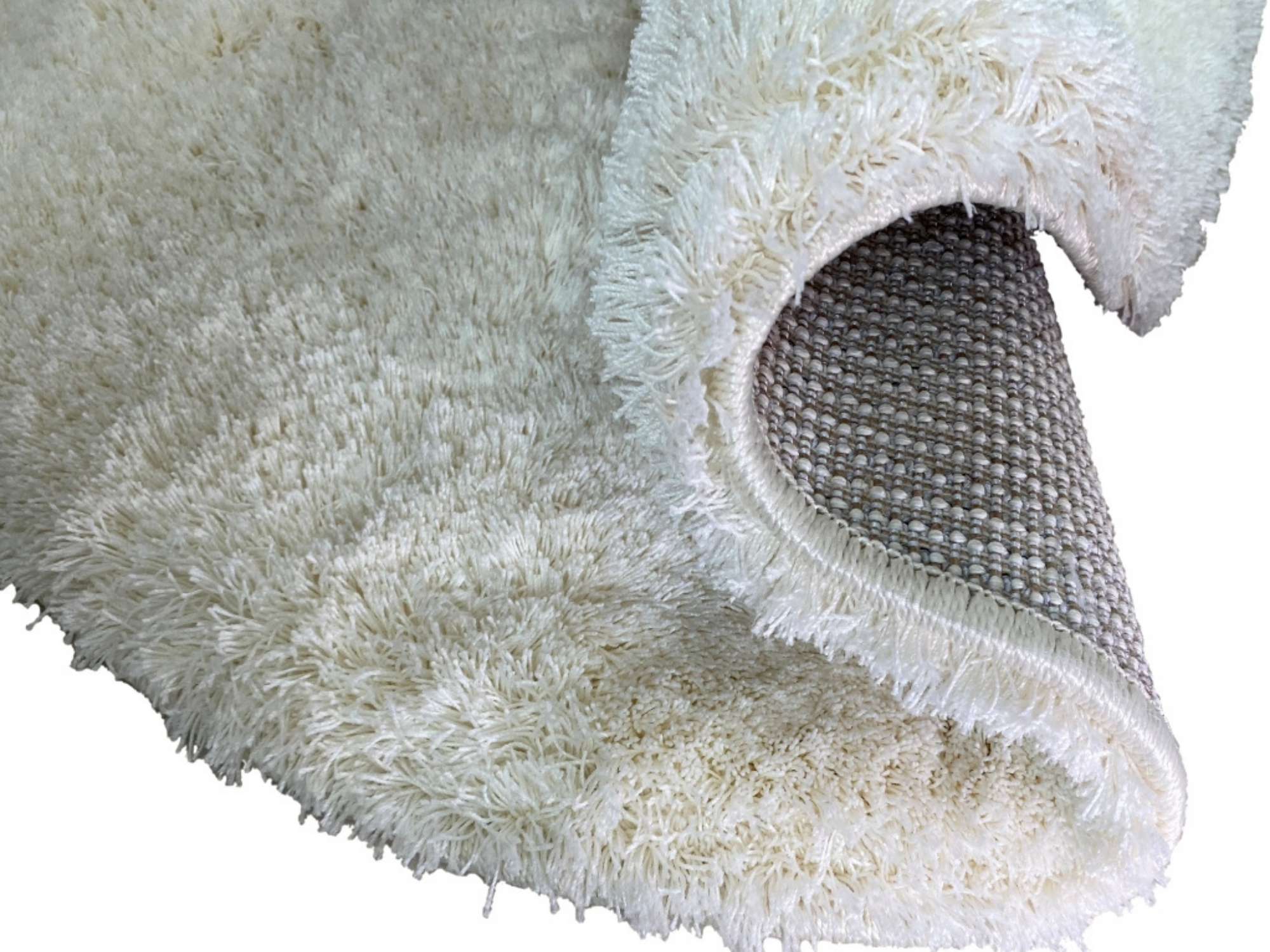 Malaga Shaggy Teppich – Flauschig & Gemütlich Rund