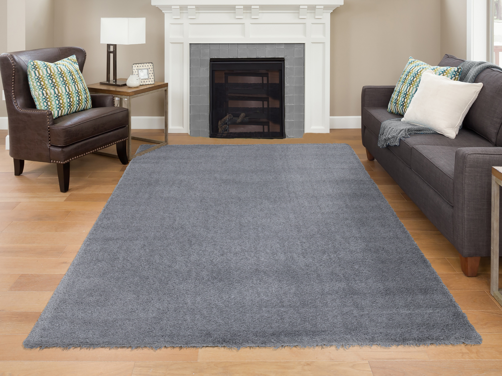 Malaga Shaggy Teppich – Flauschig & Gemütlich