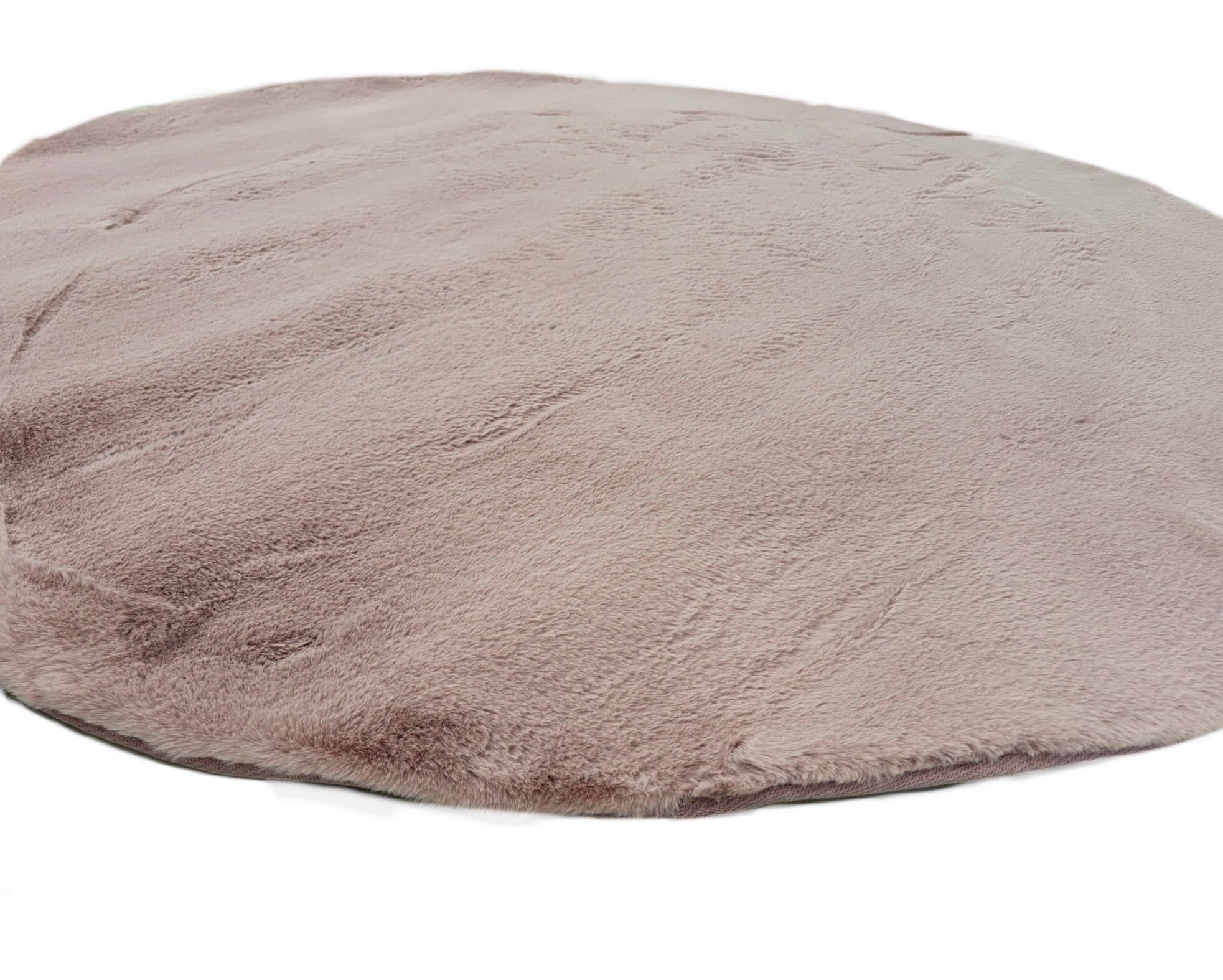 Stockholm Flauschiger Fellteppich – 30 mm Höhe & Extra Weich Rund