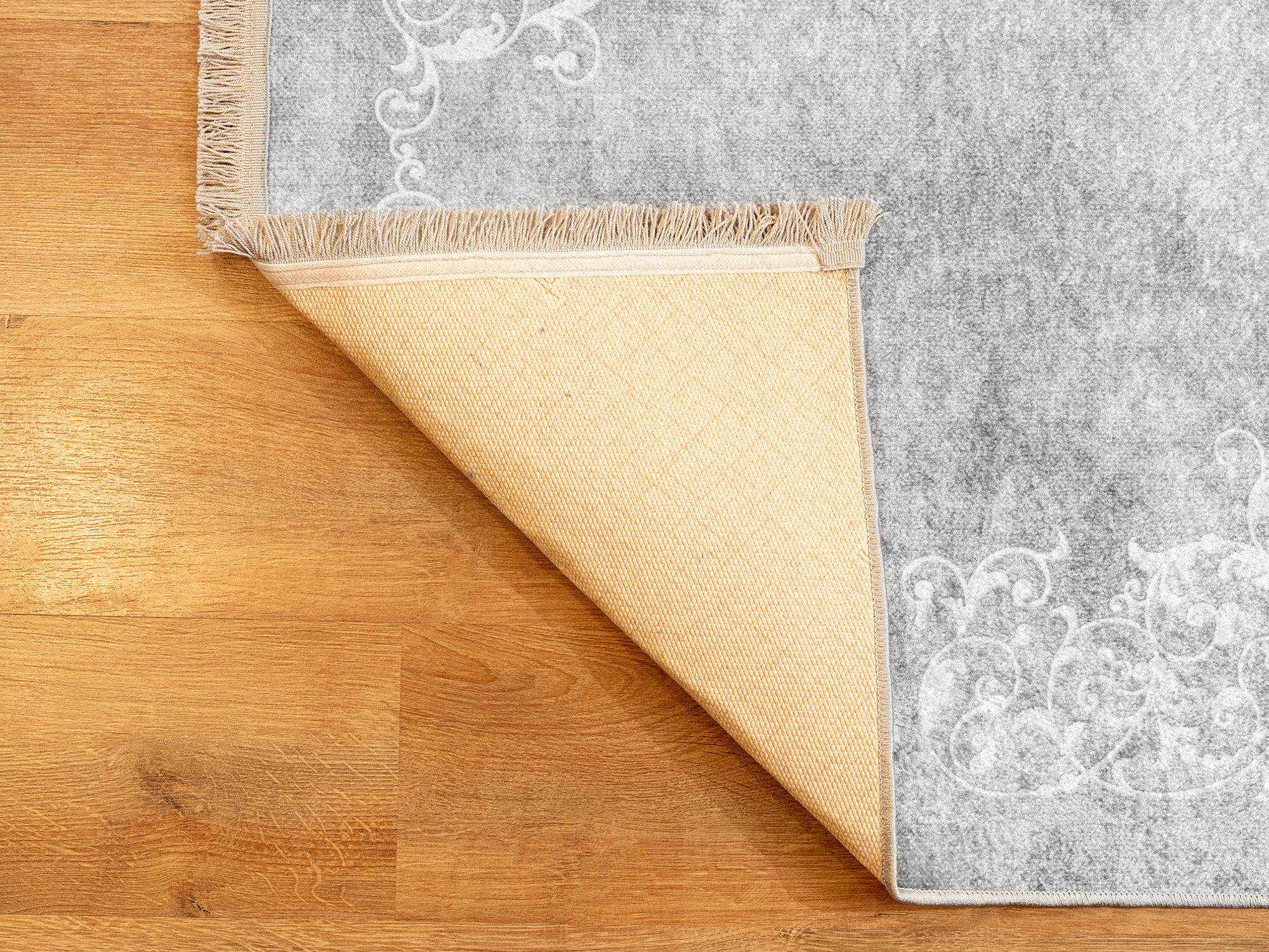 Side Waschbarer Vintage Teppich